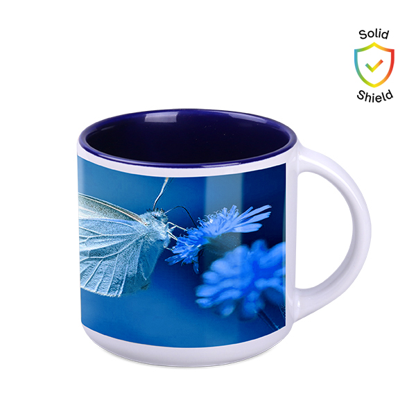 white / midnight blue